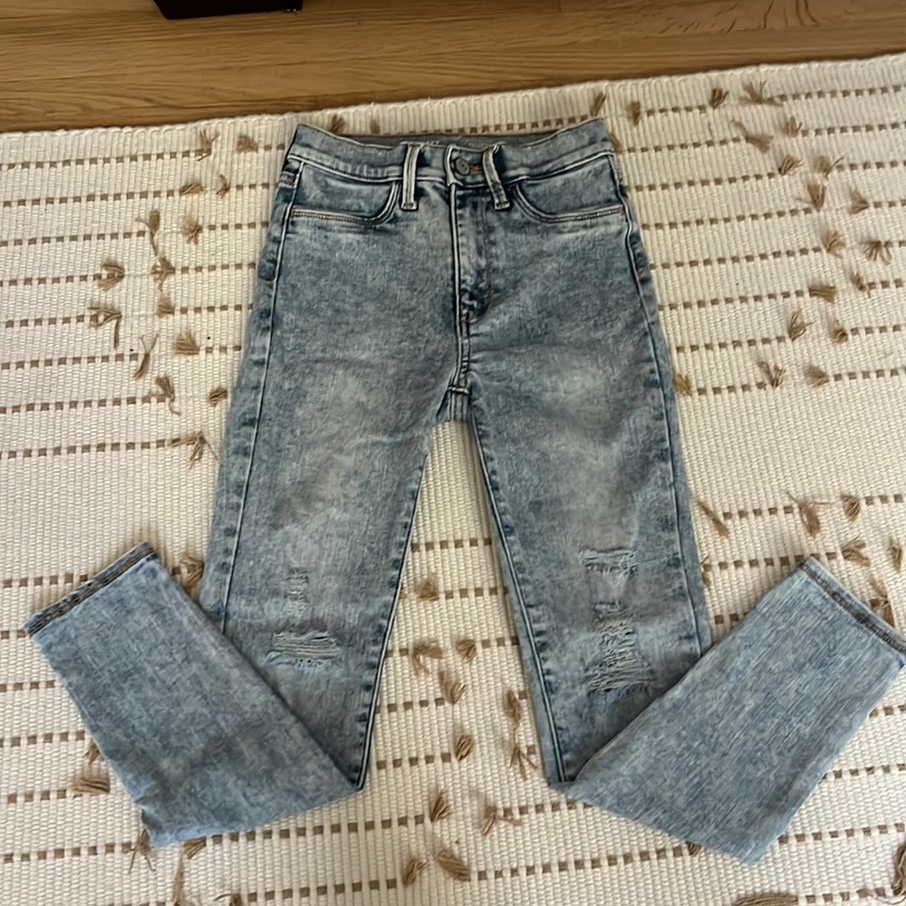 Old navy girls ripped jeans